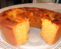 Bolo de farinha de milho