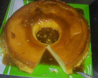 Pudim de 1 pão no micro-ondas