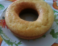 Bolo de laranja com cobertura de açúcar