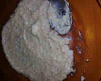 Mingau de aveia de micro-ondas