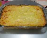 Carne moída gratinada