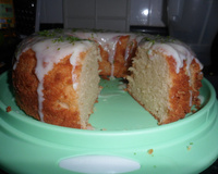 Bolo de limão de padaria