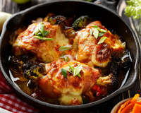 Essa sobrecoxa recheada vai ser a pedida perfeita para seu próximo almoço em família