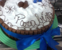 Bolo de Abacaxi com creme