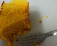 Bolo de fubá cozido