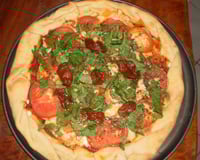 Massa de pizza artesanal