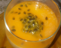 Mousse de maracujá cremoso