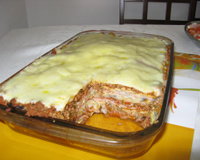 Minha lasanha de berinjela