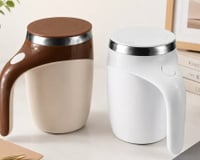 Caneca viral do TikTok mistura café sozinha e está por menos de R$ 50