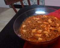 Nhoque perfeito com molho de bacon