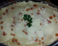 Lasanha de frango ao molho branco