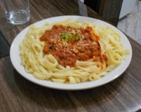 Espaguete à bolonhesa