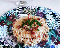 Risoto Frango com Requeijão