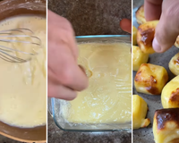 Leite assado na airfryer é a sobremesa que vai deixar a família toda viciada, é muito fácil de fazer!