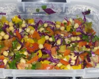 Salada de grão-de-bico