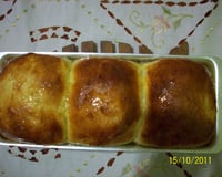 Pão doce de leite condensado