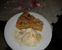 Torta cremosa de banana