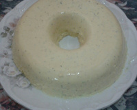 Flan de limão