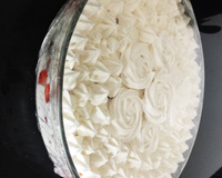 Delícia de morango com suspiro