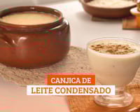 Canjica com leite condensado