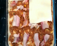 Lasanha com bacon