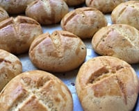 Broinha de fubá de padaria