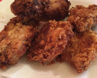 Frango empanado com maionese