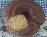 Bolo de Banana da vizinha