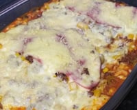 Lasanha de carne moída pratica