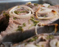 Postas de Atum ao forno