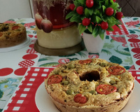 Torta de frango cremosa com milho