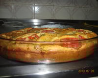 Massa rápida de torta salgada de liquidificador