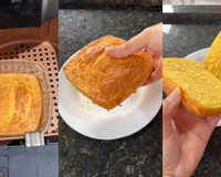 Quem ama receitas fáceis e saudáveis precisa conhecer o pão de cuscuz viral que o TudoGostoso trouxe para você