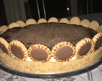Torta de limão com chocolate branco