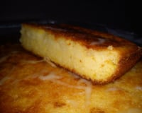 Bolo de fubá cremoso