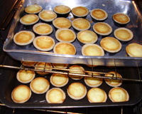 Empadas de queijo da Line
