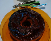 Bolo pudim de chocolate