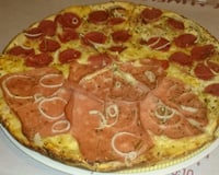 Pizza rápida de liquidificador