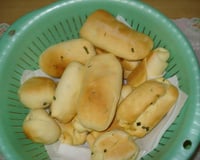 Pão caseiro com fermento em pó da Denise