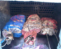 Costela no saco de carvão