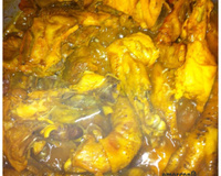 Frango caipira do interior