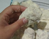 Palha italiana de leite em pó