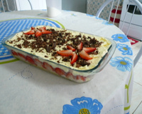 Torta sensação de morango