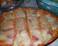 Lasanha cremosa de frango