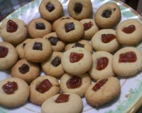 Biscoitos amanteigados