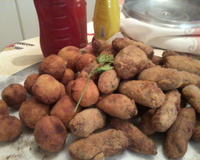 Croquete de carne diferente