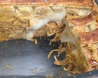 Empadão de frango com catupiry