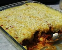 Escondidinho de linguiça