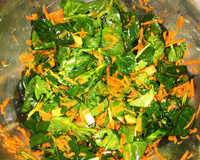 Salada de espinafre saudável