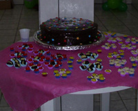 Bolo brigadeiro de chocolate